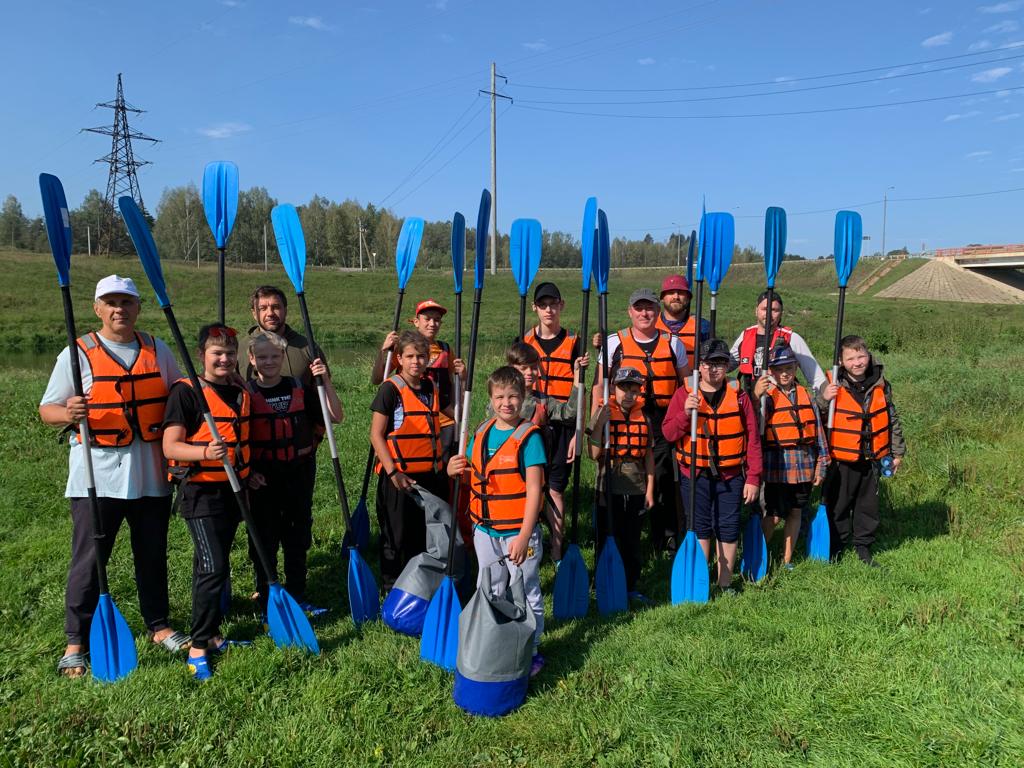 Мужской поход на байдарках 3 сентября 2023