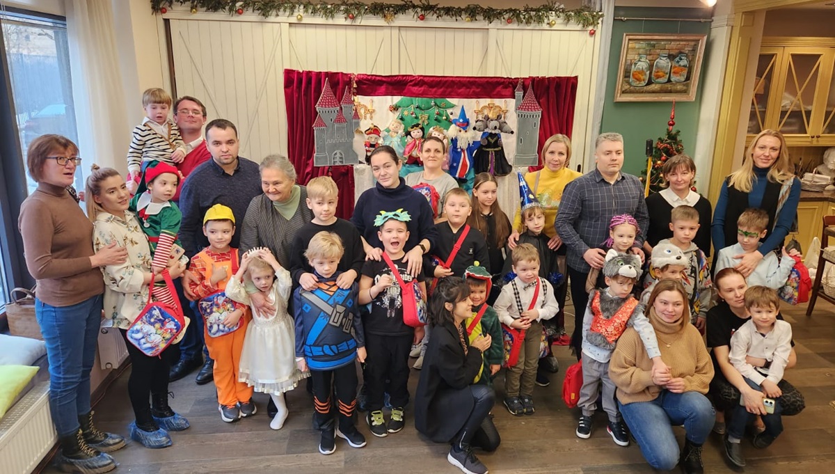 Москва. Детский новогодний утренник